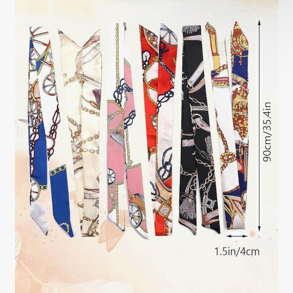 Purse Scarves 5 Random Pull - Picture 2 of 5